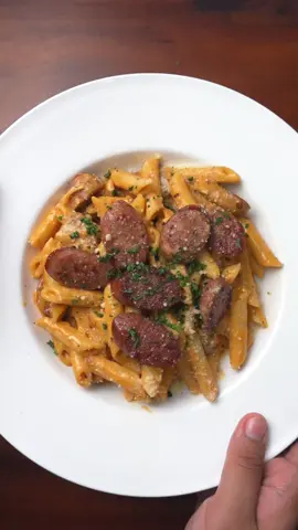 THE NO. 1 HACK for quick but flavorful pasta dishes is using seasoned meat like sausages! 🌭👌 My current favorite is Hungarian Sausages from King Sue - they're readily available and a sure choice. #foodporn #food #foodlovers #FoodLover #foodieph #Foodie #filipino #filipinorecipe #cooking #delicious #yummy #FoodieTokPH #fyp #tiktokfood #FoodTok #mukbang #pastatiktok #pasta #pastatok #sausage 