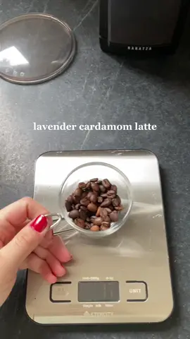 feeling cozy this morning with a lavender cardamom latte 🫶