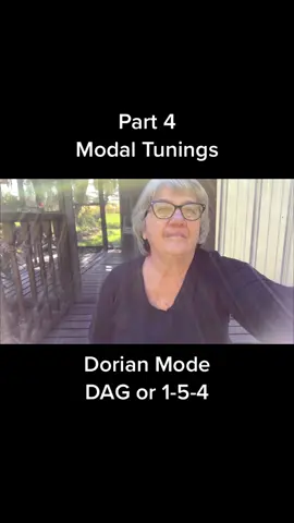 The Dorian scale is also known as mountain minor. #MountainDulcimer #ModalTunings #DorianMode #MountainMinor