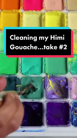 Cleaning my himi gouache palette PROPERLY 😂😳 #tasmania #gouache #gouachepainting #hobart #fyp #viral #aboriginaltiktok #foryourpage #satisfyingart #satisfying #arttok #gouachehimi #himi #himigouache #himigouachepaintset #himigouacheset #paintingart #paintingchallenge #art #artist #artistsoftiktok #painting #viralvideo #viraltiktok #fypシ #fypシ゚viral #aboriginal #aboriginaltiktok❤️💛🖤 #aboriginalartist 