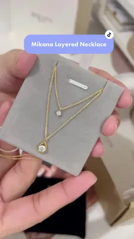 Affordable minimalist layered necklace from @Mikana ✨ #mikanajp #mikananecklace #mikana #tiktokfindsph #tiktokshop #tiktokfinds #tiktokph #unboxing  