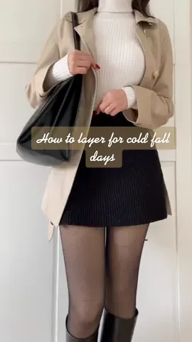 How to layer outfits for fall & winter 🍂 #fallfashion  #oldmoneyaesthetic 