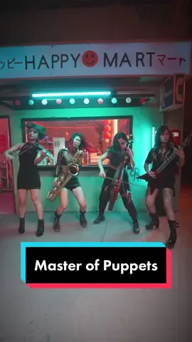 We’re baaaaack! Master of Puppets by @metallica because we all love Stranger things!  With @Tina Guo  @Kiki: Daily Metal Guitar Riffs @Grace Kelly #metallica #masterofpuppets #strangerthings #eddiemunson    Video: @Pasha Riger  Mix: @jackkosto 
