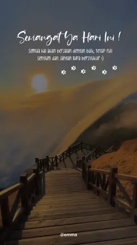 semangat pagi 😊#goodmorning #selamatpagi 