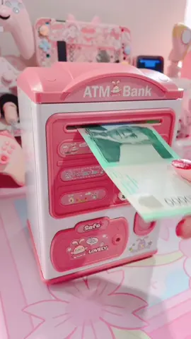 My new piggy bank #fyp#asmr#kawaii#kawaiiaesthetic#piggybank