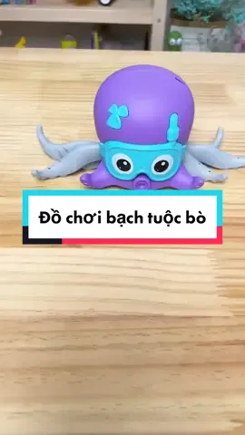 Đồ chơi bạch tuộc chạy bằng dây cót, bơi lội trong nước, mua về chơi thôi #review #xh #bachtuoc #dochoi #fyp #viral 