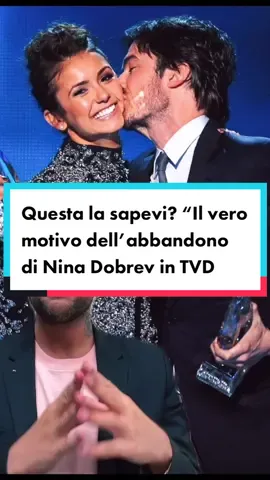 Oggi inauguriamo in maniera ufficiale la rubrica #questalasapevi? dove ogni settimana vi parlo di curiosità, aneddoti e retroscena che magari non conoscevate sul mondo delle serie tv (e anche del cinema!). Oggi parliamo di The Vampire Diaries e il vero motivo dietro l’abbandono di Nina Dobrev. Per altre news e aggiornamenti: 1G: fragullove 👈🏻 #serietv #serietvnetflix #serietvitalia #thevampirediaries #thevampirediariesedit #tvd #tvdu #tvdposts #tvdedits #delena #stelena #damonsalvatore #ninadobrev #iansomerholder #paulwesley #katgraham #tvditalia #netflix #netflixseries #netflixitalia #netflixandchill 