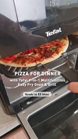 Bonjourrr! Enjoy crispy pizza anytime at home with Tefal 🍕  #Pizza #crispypizza #Easyfry #Oven #Grill  #Tefal #kitchenappliance #racunintiktok #racuntiktokshop  #Tiktokracun #mytiktokshop1010 