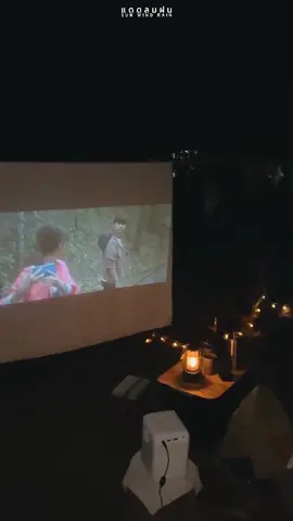 เปลี่ยนบรรยากาศการแคมป์ปิ้ง เป็นโรงหนังเล็กๆ ฟิลดีๆได้ง่ายๆ #แดดลมฝน #ที่นิยม