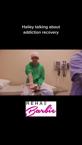 Hailey bieber on justin’s recovery #addictionrecovery #addiction #haileybieber #justinbieber #dopamine 