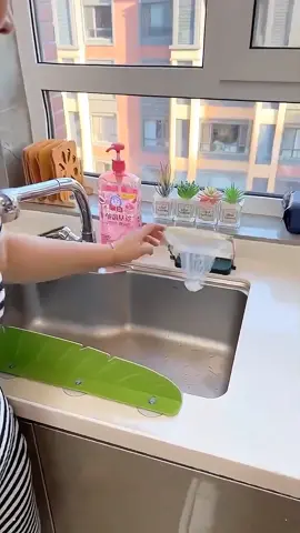 Sink filter rack mesh bag🥰🥰🥰#CapCut #houseware #householditems #kitchenware #sink #filter #bag #foryou 