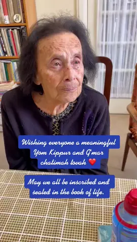 #Holocaustsurvivor speaking about Kol Nidre on #yomkippur 💔 #98yearold #jewtok #jewish #jew #forjewtok #hungarian #newyear #fasting #jewishfestival #festival #tiktokqueen #tiktokgrandma 