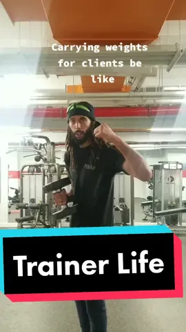 Carrying weights for clients be like #trainer #trainerlife #gym #muscles #physique  #DisneyParksVoices 