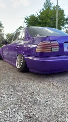 “Are you gonna baby it?” #slammed #stanced #static #ek #ekcivic #eksedan #honda #civic #jncwheels #washers #ruined4banger