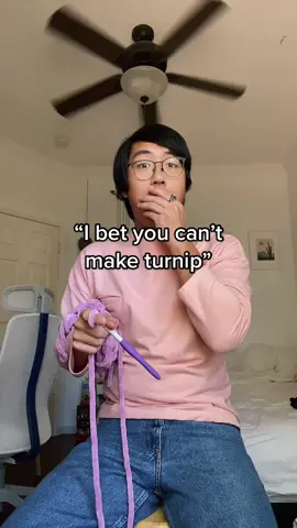 Time to turnip 🤪 #foryou #crochet #turnip