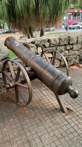 Achei um CANHÃO #canhao #revolucaode32 #monumentohistorico #sexulo19 #antiguidade #curiosos 