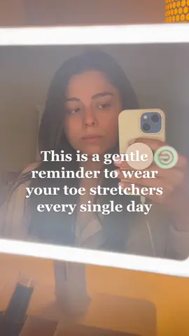 I love wearing my #toestretchers they have so many benefits!!! #ericag✨