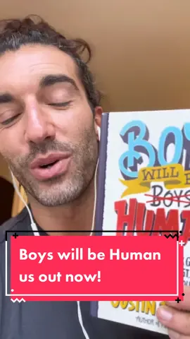 BOYS WILL BE HUMAN is finally out in the world! I wrote this book for boys ages 11-100. If our boys can’t learn to be safe spaces for themselves…this world will never be a safe place for anyone.   #BoysWillBeHuman #BookTok #masculinity 