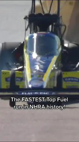 Brittany Force threw down the FASTEST Top Fuel run in NHRA history with a 338.43 mph pass at the #MidwestNats! #dragracing #topfuel