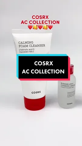 Dapatkan segera produk AC Collection dari Cosrx 😁😍❤️✨☀️💦 #fyp #fypage #fypシ゚viral #skincare #skincareroutine #skincaretips #skincaremalaysia #cosrxmalaysia #thankyoutiktok #thankyousupport  #MYTikTokShop1010