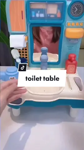 Do u like it? Children's washstand set#foryou #fyp #foryoupage #toy#babytoy #kidstoys 