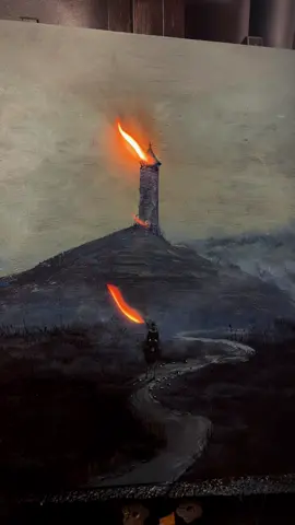 Winter is coming.   #painting #art #creativity