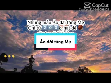 Những mẫu áo dài tặng Mẹ chỉ từ 200k thôi mấy bà ơi#xuhuong #xuhuongtiktok #tiktok #aodai #aodaitangme #viral #viralvideo #tiktokshop 