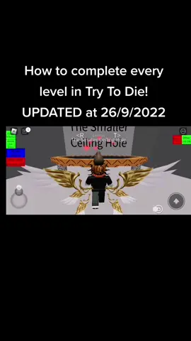 This took me over 30 minutes, but it is still worth helping the viewers! #fypシ #fyp #foryou #trytodieroblox #roblox #fy  #yfpシ#guide #howtobeat  #alllevels #levels 
