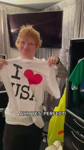 It was about time… Pre-sale for my North American tour starts on Oct 12th. Sign up for access at edsheeran.com