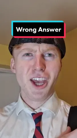 When your friends got a different answer in the exam🤦 #fyp #foryou #relate #school #exam #wrong