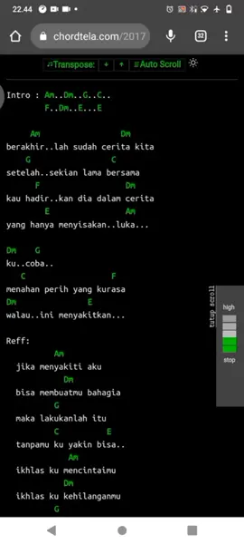 ngena banget!!#cintadalamdoa #cover #gitar #fouryou 