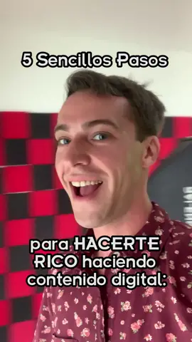 5 Sencillos Pasos para HACERTE RICO haciendo contenido digital #ConsejosDeNegocios #Empresario #MentalidadDeTiburon #Finanzas #MarxismoLeninismo