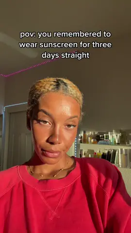 as someone who’s had so much trouble staying consistent with sunscreen, I take all the wins I can get 😩 #sunscreen #skincare #skincareroutine #skincarefavorites #skincaretips #SkinCare101 #skintok #beauty #BeautyTok #beautyfavorites #blackgirlbeauty #blackgirlluxury #blackgirltiktok #blackgirlmagic #BlackTikTok #clearskin #glassskin 