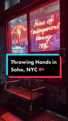 Throwing some punches with @MTNDEWENERGY for the return of their Code Red Energy Drink in Soho, New York City.   Everyone was feeling good and sweating like crazy from the 🔥 after-work boxing session. Thanks for having me @Mountain Dew. #MTNDEWENERGY #CodeRed #BoxingWorkout #MountainDew #Fitness #Overthrow #NYC #SohoNYC #BoxingTraining #EnergyDrink