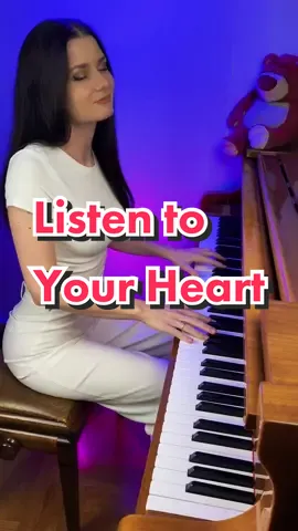 Listen to your ♥️ #piano #pianist 