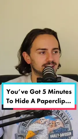 Where are you hiding it? #hide #hiding #paperclip #detective #hideandseek #fyp #foryou 