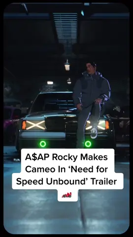 #AsapRocky makes a cameo in #NeedForSpeedUnbound’s latest trailer 🏎️