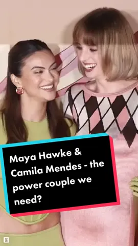 I think it’s time we had a fully queer Mean Girls #mayahawke #camilamendes #dorevenge #celebnews #queertok #wlw #lgbtq #sapphic #therese #dorevengemovie