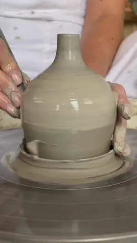 slowing down and practising new forms ft. mega pottery asmr #pottery #asmr #satisfying #handmadeceramics  