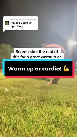 Replying to @Tik Toker warm up in a way that gets your ready to move correctly! #speedtraining #speedandagility #speedandagilitydrills #speedandagilitytraining #athletesperformancetraining #athletictraining #sportsperformancetraining #howtosprint #strengthandconditioning #speedandpower #injuryprevention #howtorunfaster #howtorunfast #explosivepowertraining #andGO 