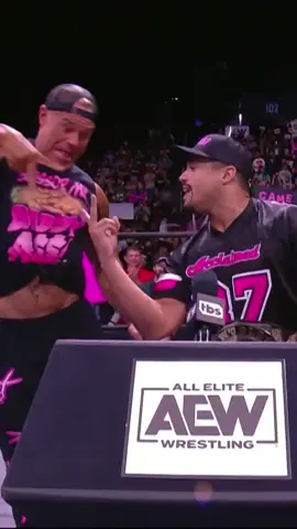 National Scissoring Day Celebration! #aew #aewdynamite #allelitewrestling #theacclaimed #billygunn #swervestrickland 