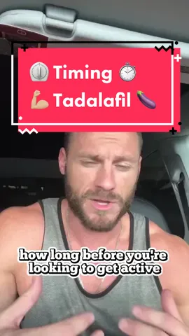 How ⏲ Long for Tadalafil to Kick in❓  Peak concentrations = .5 to 6 hours  2 hour average   17ish hour half-life = half gone _________________ #tadalafil #cialis #cialistadalafil #cialisdose #whentotakecialis #howtotakecialis 