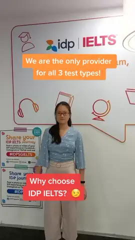 Choose IDP SG IELTS! ❤  We will bring you an effortless test journey to support you in achieving your desired results! 🎯 Book a test with us now! #idpsgielts #ielts #fyp #foryoupage