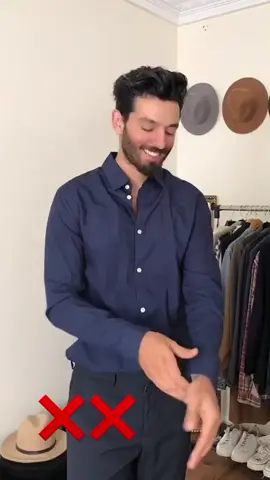 تعلم الطريقة الصحيحة لطي القميص. #style #menfashion #ستايل #المغرب #StreetStyle 