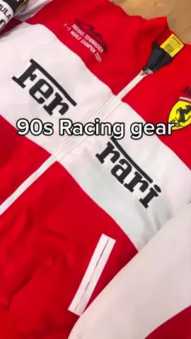 All the (racing) gear and no idea 🤔 #fyp #vintageclothingstore #depopseller 
