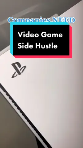 you n your friends gonna make bank playing video games from now on? 💻💰 #videogamelover #gamer #sidehustles #sidehustlesecrets #ps5controller #sidehustleideas 