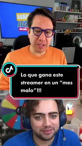 Lo que gana este streamer en un mes malo!!! 😩 #mizkif #streamer #twitch #fyp #AprendeEnTikTok #tecnologia #curiosidades #elfururoeshoy 