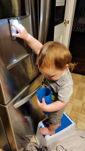 thirsty boy just getting some water, nothing else to see here. #boy #cute #cutebaby #water #fridge #overwatch 