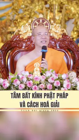 Tâm bất kính Phật Pháp và cách hoá giải #thaythichtructhaiminh #bavangpagoda