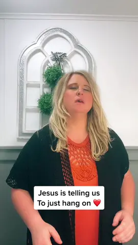 #hangon #jesuslovesyou #proverbs3 #showyourglow #letyourlightshine #helpisontheway ❤️